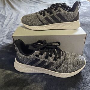 Adidas Black and Gray Sneakers